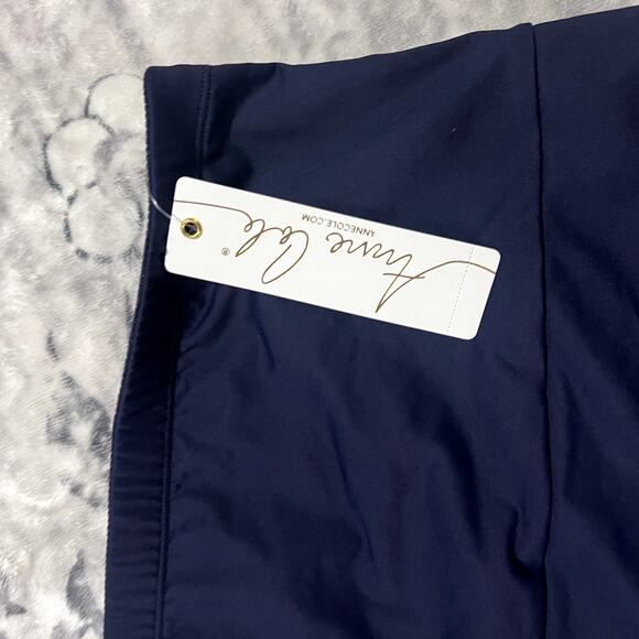 Anne Cole Super High-Waist Shape Control Skirt Bikini Bottom Sz XL - Picture 4 of 5